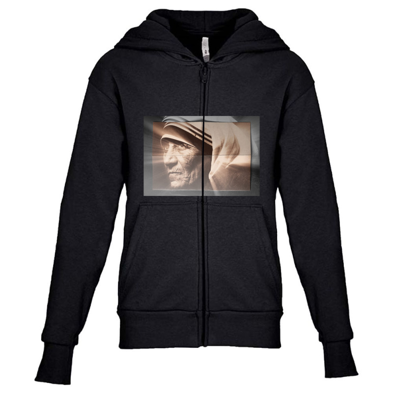 Mother Divine Light Youth Zipper Hoodie by dinginsenter | Artistshot