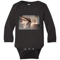 Mother Divine Light Long Sleeve Baby Bodysuit | Artistshot