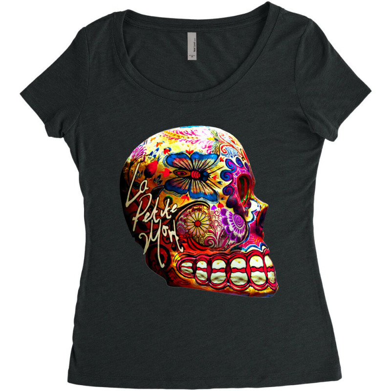 Little Death Petite Colorfull Women's Triblend Scoop T-shirt by andrianisofi | Artistshot