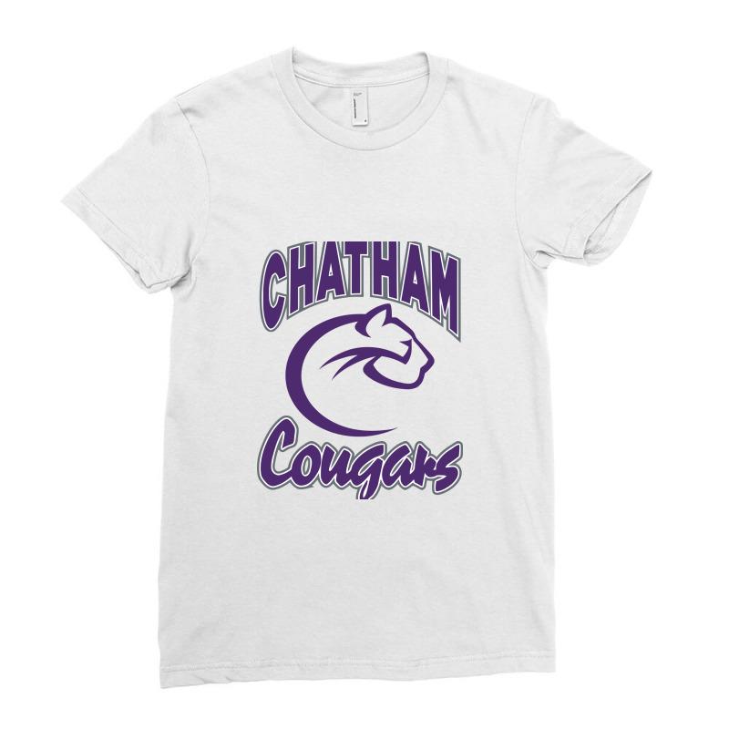 Chatham Cougars Ladies Fitted T-Shirt by bastiancalvin | Artistshot