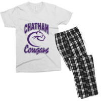 Chatham Cougars Men's T-shirt Pajama Set | Artistshot