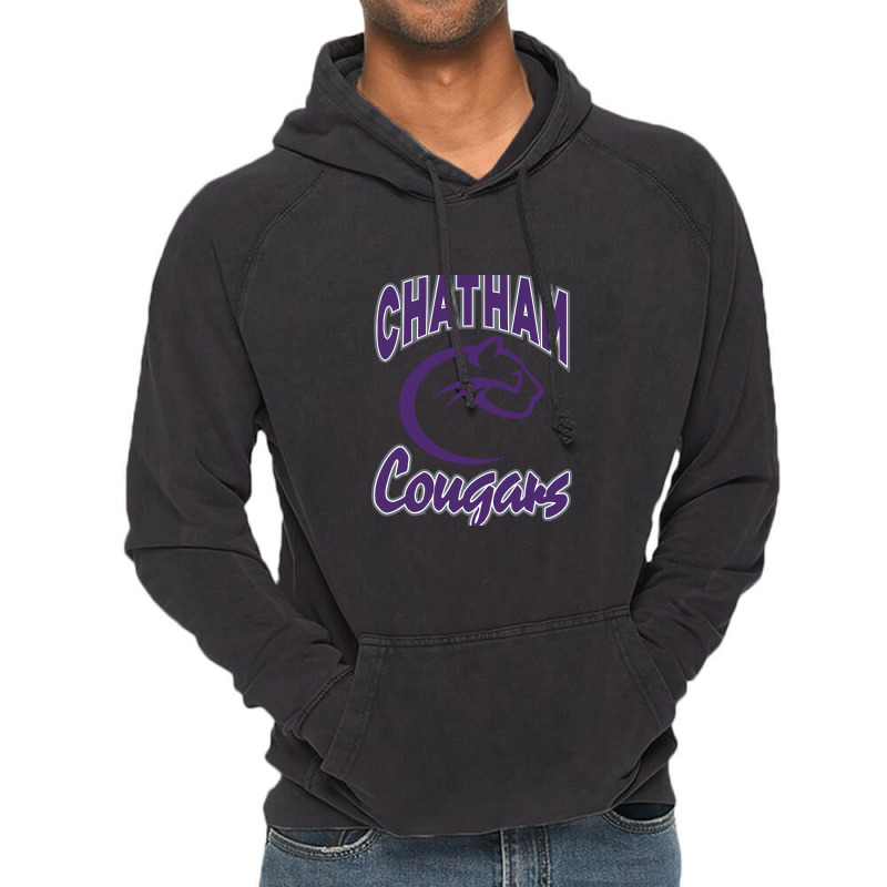 Chatham Cougars Vintage Hoodie by bastiancalvin | Artistshot