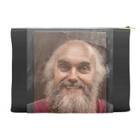 Ram Dass Vintage Portrait Accessory Pouches | Artistshot