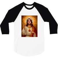 Lana Jesus 3/4 Sleeve Shirt | Artistshot