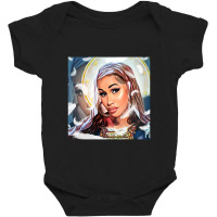 Saint Roman Painting   Divine Feminine Baby Bodysuit | Artistshot