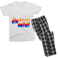 Starving Artist Men's T-shirt Pajama Set | Artistshot