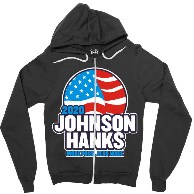 Johnson Hanks 2020 Zipper Hoodie by nbobatiga | Artistshot