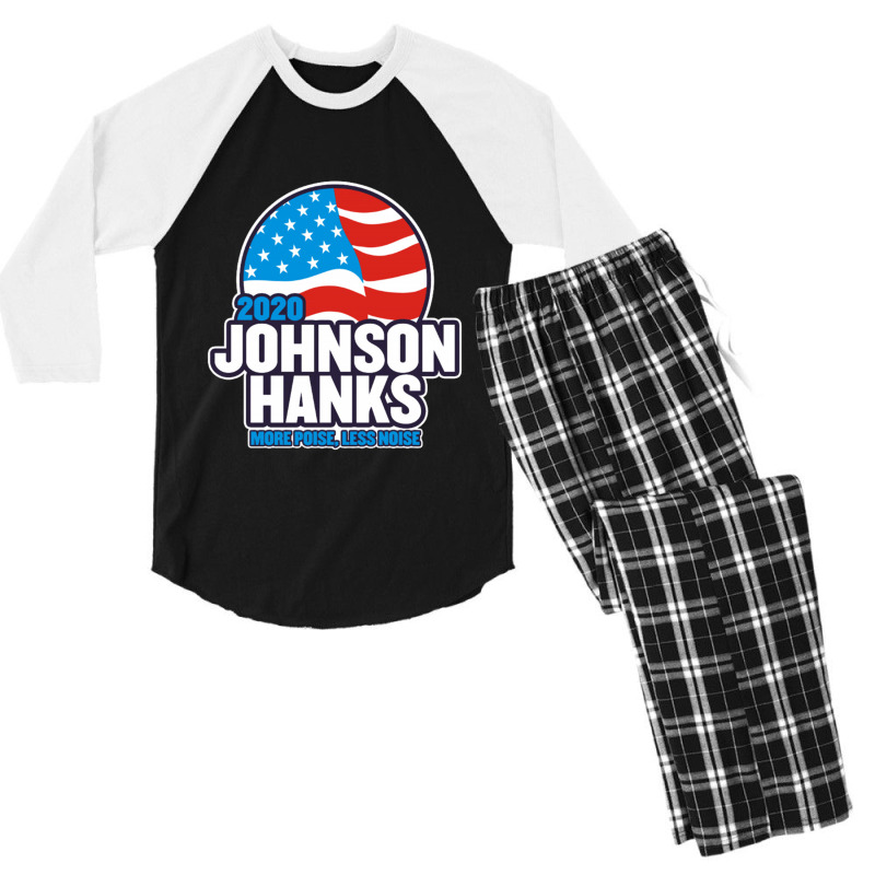 Johnson Hanks 2020 Men's 3/4 Sleeve Pajama Set by nbobatiga | Artistshot