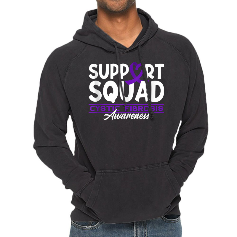 Awareness Support Squad I Lung Infections & Cystic Fibrosis Tank Top Vintage Hoodie | Artistshot