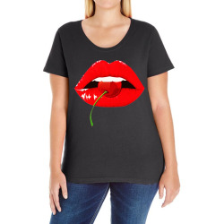 lip Ladies Curvy T-Shirt | Artistshot