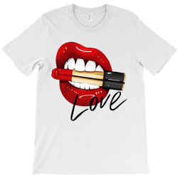 lip love T-Shirt | Artistshot