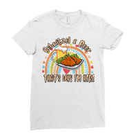 Schnitzel Beer That's Why I'm Here,oktoberfest Drinking Joke T Shirt Ladies Fitted T-shirt | Artistshot