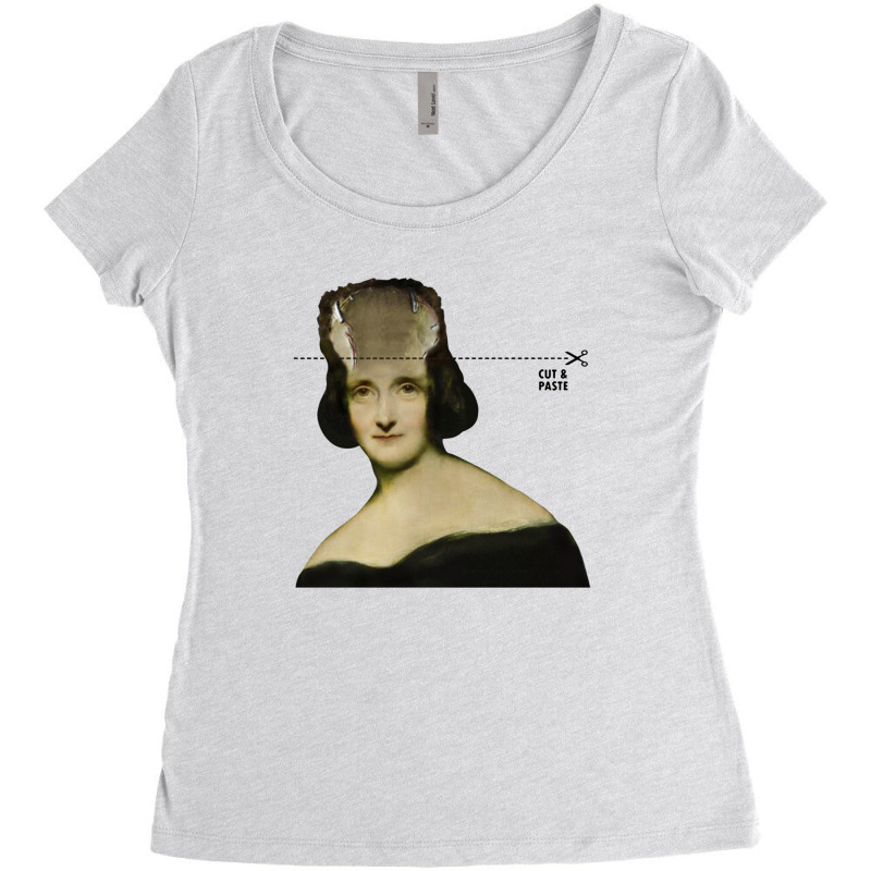 Reading Novel Girl Women's Triblend Scoop T-shirt by idalismarcha | Artistshot