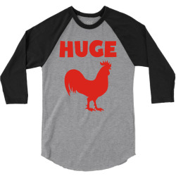 huge cock 3/4 Sleeve Shirt | Artistshot