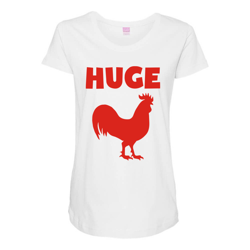 Huge Cock Maternity Scoop Neck T-shirt | Artistshot
