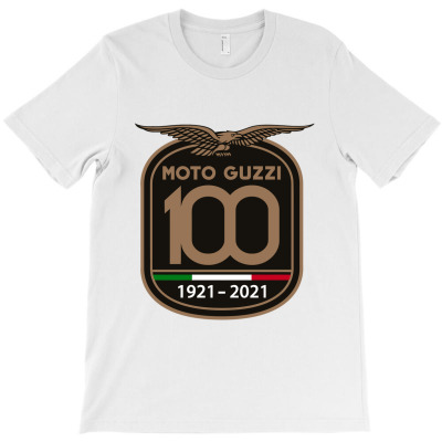 Anniversary 100th Moto Guzzi Yeahh Classic T Shirt T-shirt Designed By Mohammed Alfayet