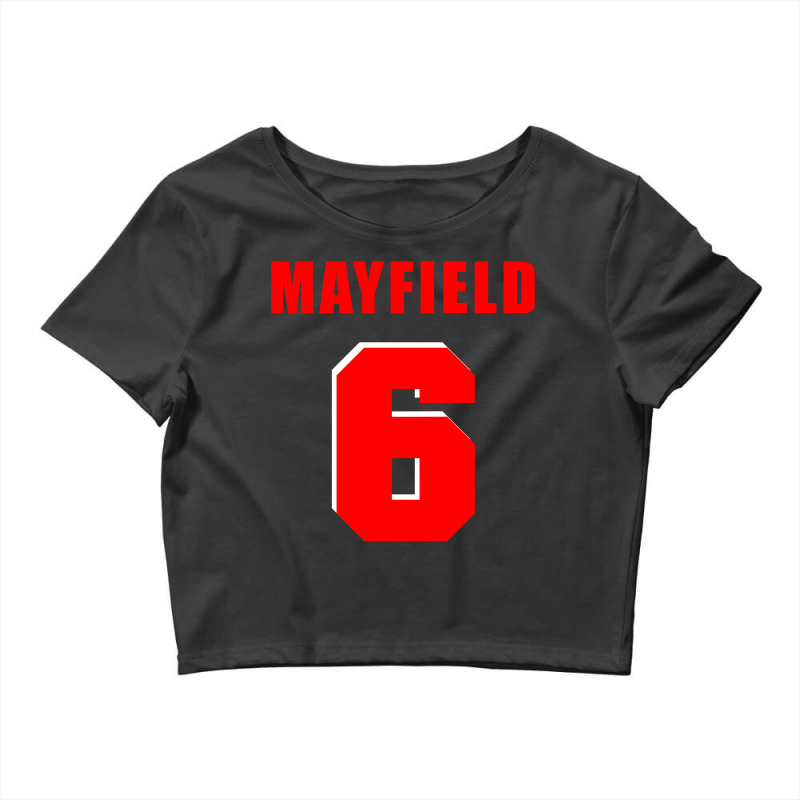 Custom Baker Mayfield New Jersey Number T-shirt By Hot Design