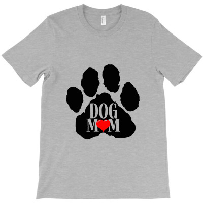 Dog Mom Paw Classic T Shirt T-shirt Designed By Mohammed Alfayet