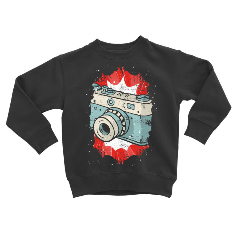 Photography T  Shirt Camera Photo Photograph Photographer Photography Toddler Sweatshirt by lizardgasp | Artistshot