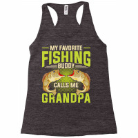 Fishing  Shirt Hobby Fisherman Grandpa Angle Fish Fathers Day Funny Fi Racerback Tank | Artistshot