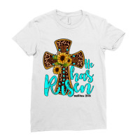 He Has Risen Ladies Fitted T-shirt | Artistshot