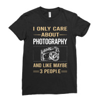 Photography T  Shirt Funny 3 People Photography Photographer Camera T Ladies Fitted T-shirt | Artistshot