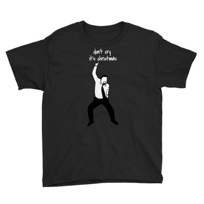 David Brent - Don't Cry It's Christmas Youth Tee Designed By Qlsh