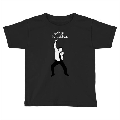 David Brent - Don't Cry It's Christmas Toddler T-shirt Designed By Qlsh