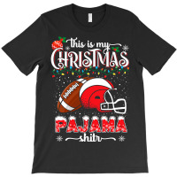 Football Men Women Football Christmas Pajama 57 Football Player T-shirt | Artistshot