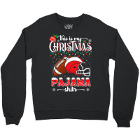 Football Men Women Football Christmas Pajama 57 Football Player Crewneck Sweatshirt | Artistshot