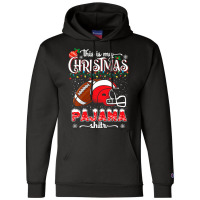 Football Men Women Football Christmas Pajama 57 Football Player Champion Hoodie | Artistshot