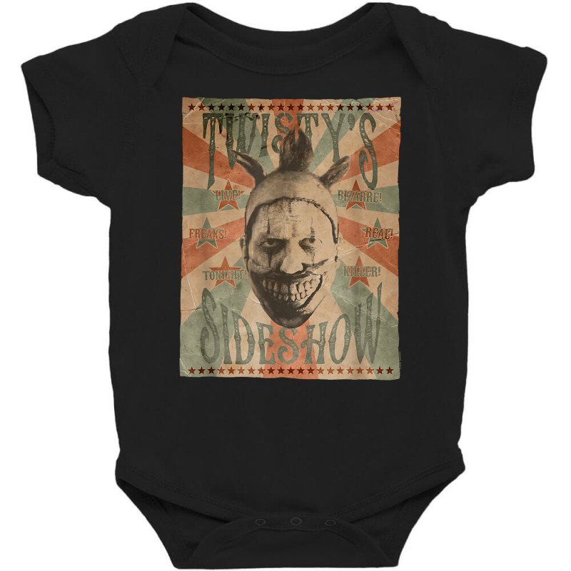 American Horror Story Freak Show Twisty's Sideshow T Shirt Baby Bodysuit by h.avenaver | Artistshot