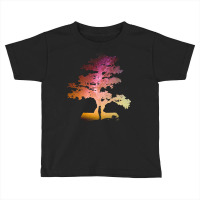 Bonsai Tree T  Shirt Bonsai Tree Milky Way Galaxy Design T  Shirt Toddler T-shirt | Artistshot