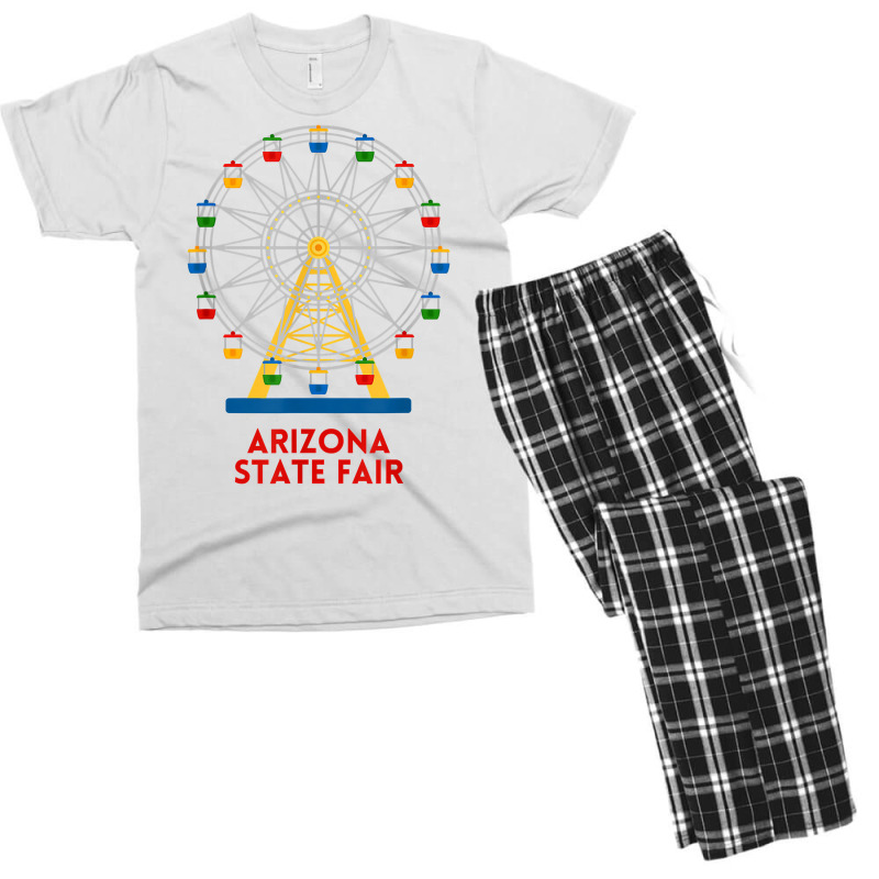 Arizona State Fair Ferris Wheel County Fair T Shirt Men's T-shirt Pajama Set | Artistshot