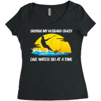 Cool Water Skiing For Women Mom Ski Sports Skiers Swimmer T Shirt Women's Triblend Scoop T-shirt | Artistshot