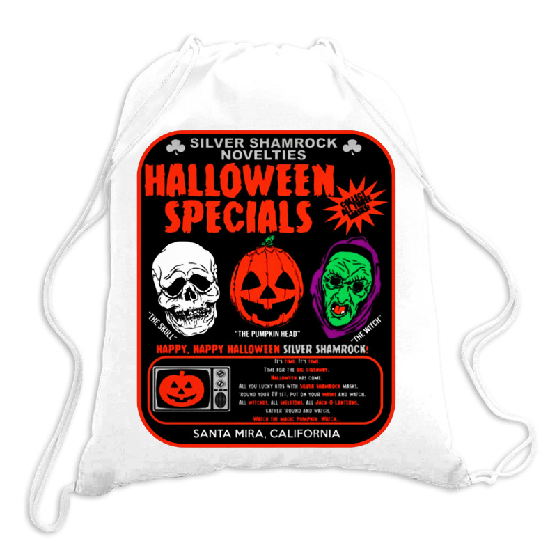 Season Of The Witch Halloween Specials Drawstring Bags | Artistshot