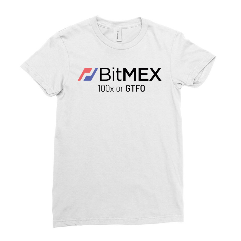 100x Or Gtfo Bitmex Edition Ladies Fitted T-shirt | Artistshot