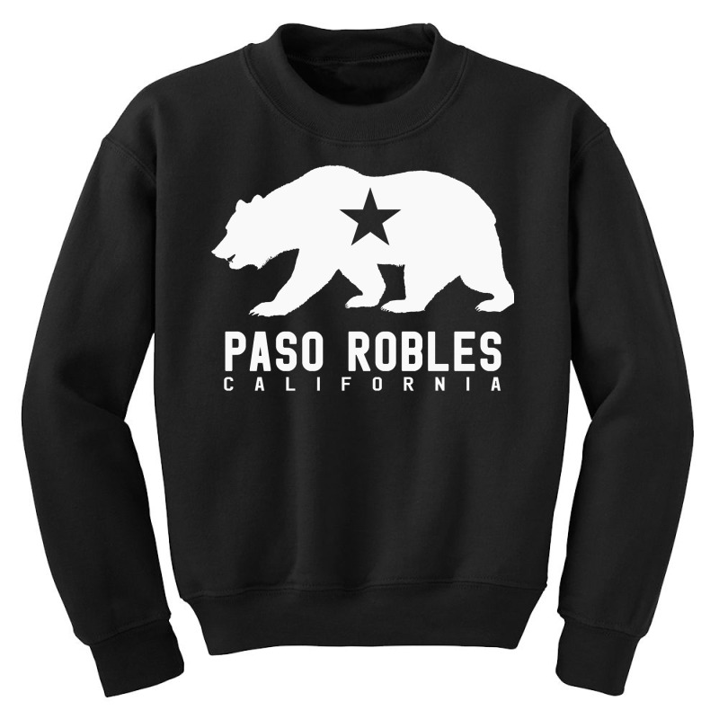 Paso Robles Winery California Wine Lovers Flag Sweatshirt Youth Sweatshirt by michealamifflin | Artistshot