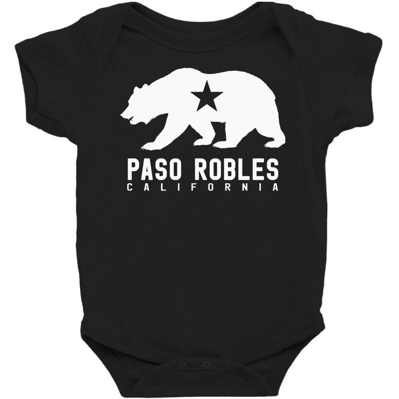 Paso Robles Winery California Wine Lovers Flag Sweatshirt Baby Bodysuit by michealamifflin | Artistshot