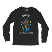 Autism Awareness Light It Up Blue Autism Awareness Long Sleeve Shirts | Artistshot