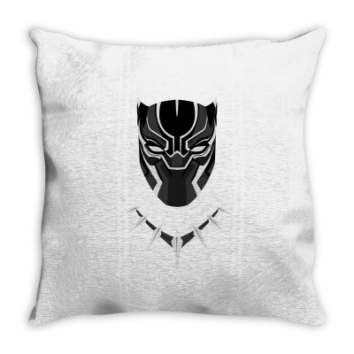 Black Panther Minimalist Throw Pillow Designed By Meza Design