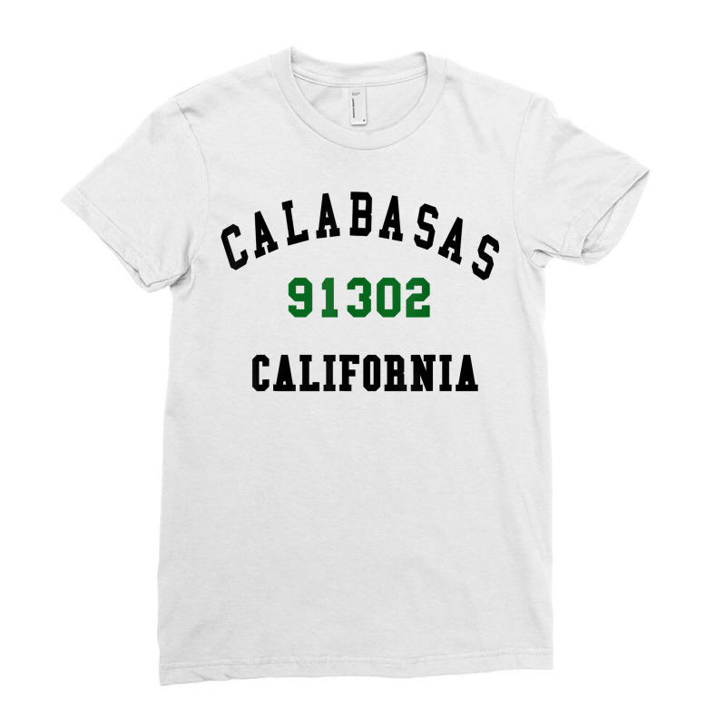 Calabasas California 91302 Los Angles Zip Code Fan Gift T Shirt Ladies Fitted T-Shirt by shoaibmolleda | Artistshot