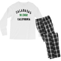 Calabasas California 91302 Los Angles Zip Code Fan Gift T Shirt Men's Long Sleeve Pajama Set | Artistshot