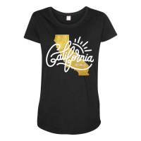 California Dreamin' Cali Vacation T Shirt Maternity Scoop Neck T-shirt | Artistshot