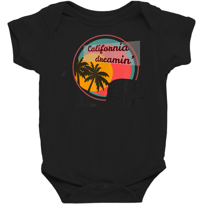 California Dreamin' Baby Bodysuit by shoaibmolleda | Artistshot