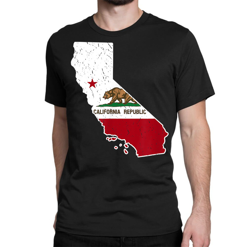 California Map Shirt   California Flag Gift Classic T-shirt | Artistshot