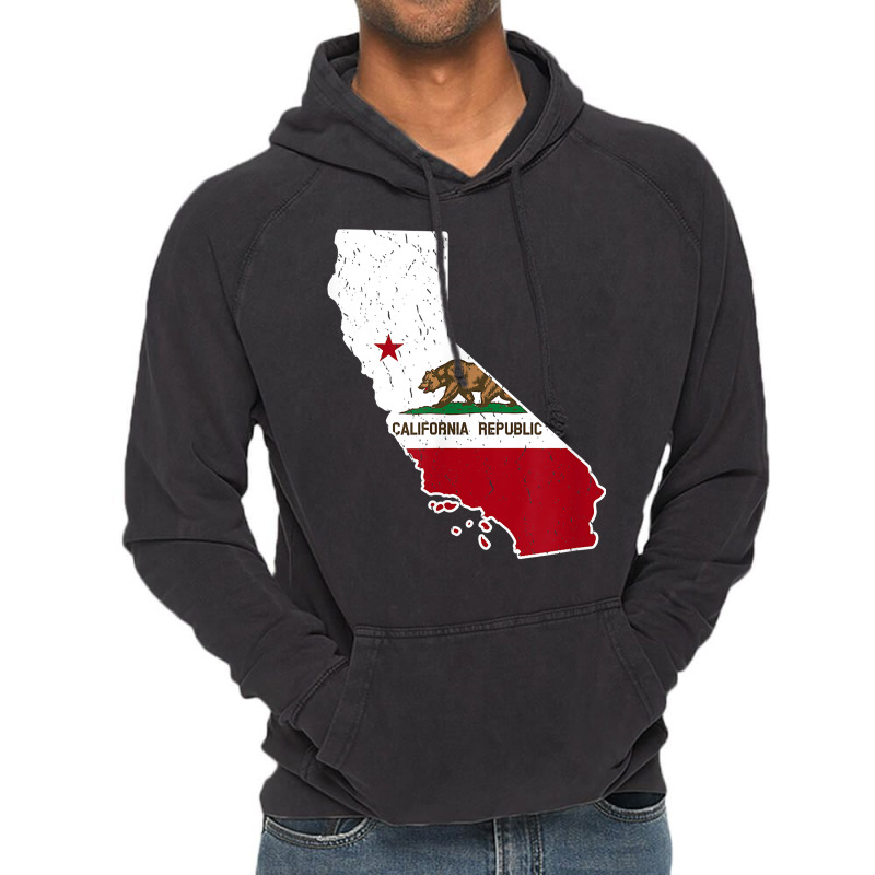 California Map Shirt   California Flag Gift Vintage Hoodie | Artistshot