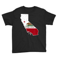 California Map Shirt   California Flag Gift Youth Tee | Artistshot