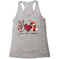 Peace Love Christmas Tis The Season Christmas Family Pajamas T Shirt Racerback Tank | Artistshot