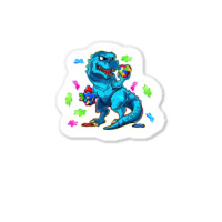 Dinosaur Autism Dinosaur Trex Sticker | Artistshot